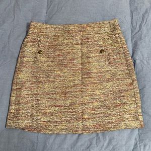 LOFT size 6 tweed skirt
